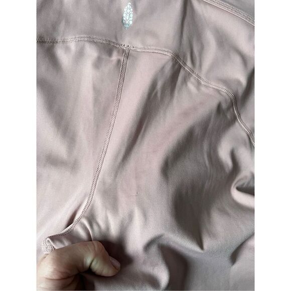 Free People Movement Back It Up Mauve Pink Athleisure Jumpsuit - Picture 4 of 13